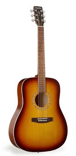 Фото Simon & Patrick SONGSMITH+Кейс  акустическая гитара Dreadnought, цвет - санбёрст