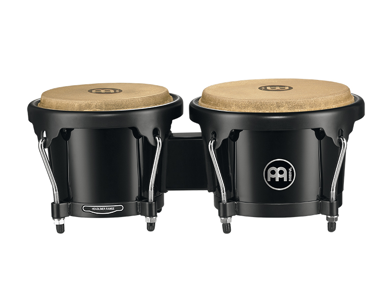 Фото HB50BK Journey Бонго 6.5" х 7.5", пластик, черный, Meinl