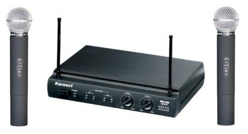 Фото KARSECT KRU302/KST-5U Радиосистема с двумя ручными микрофонами