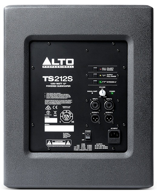 Фото Активный сабвуфер Alto TS-SUB212S