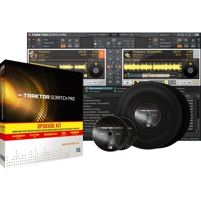 Фото Комплект Native Instruments Traktor Scratch Pro Certified Upgrade