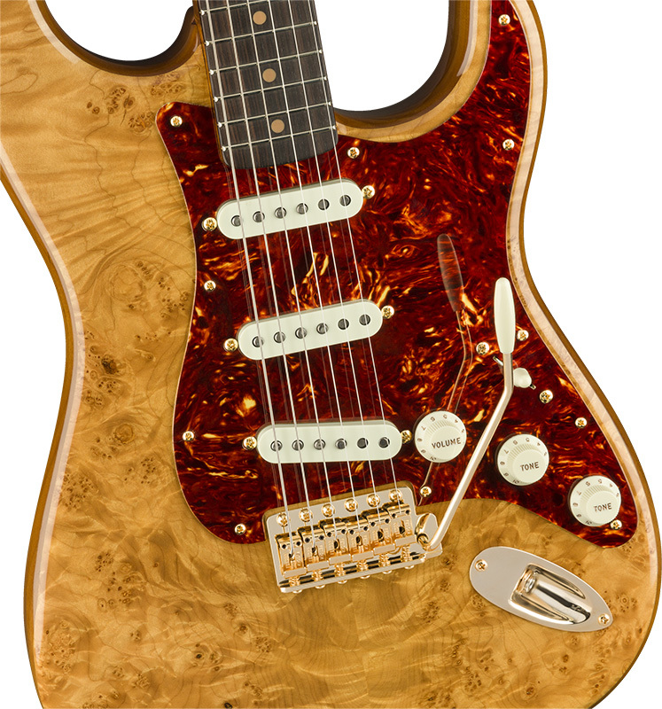 Фото FENDER Artisan Maple Burl Strat NOS 