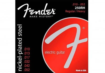 Фото FENDER STRINGS NEW SUPER 250RH NPS BALL END 10-52, струны для электрогитары, стальные с никелевым покрытием
