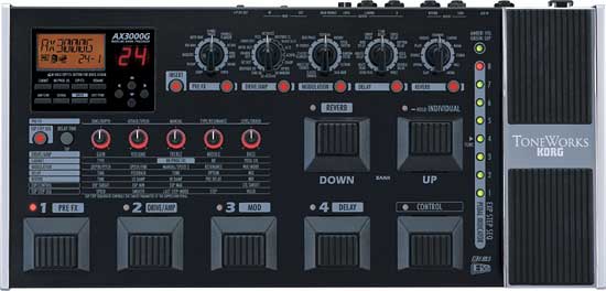 Фото KORG AX3000G гитарный процессор