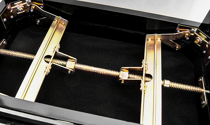 Фото HY-PJ018B-GLOSS-BLACK Банкетка, черный/черный, вельвет, Rin