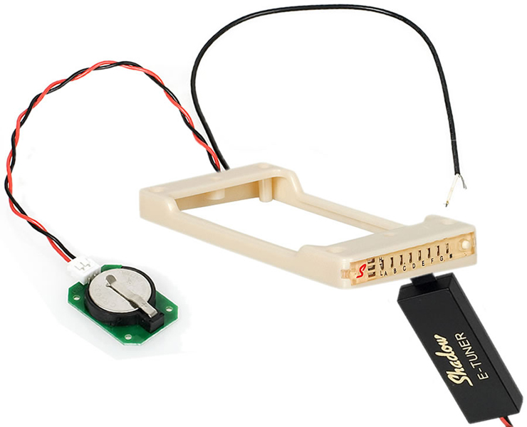 Фото Тюнер — рамка хамбакера Shadow SH-HB-T-TR-C E-Tuner