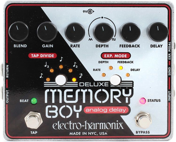 Фото Electro-Harmonix Deluxe Memory Boy SALE  гитарный эффект Analog Delay