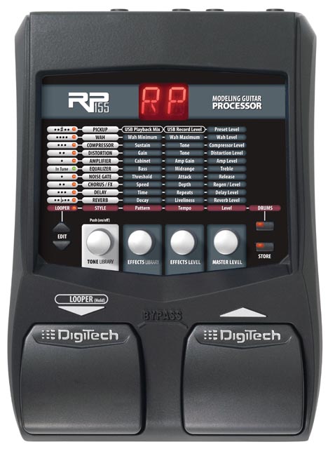 Фото Digitech RP155 гитарный процессор