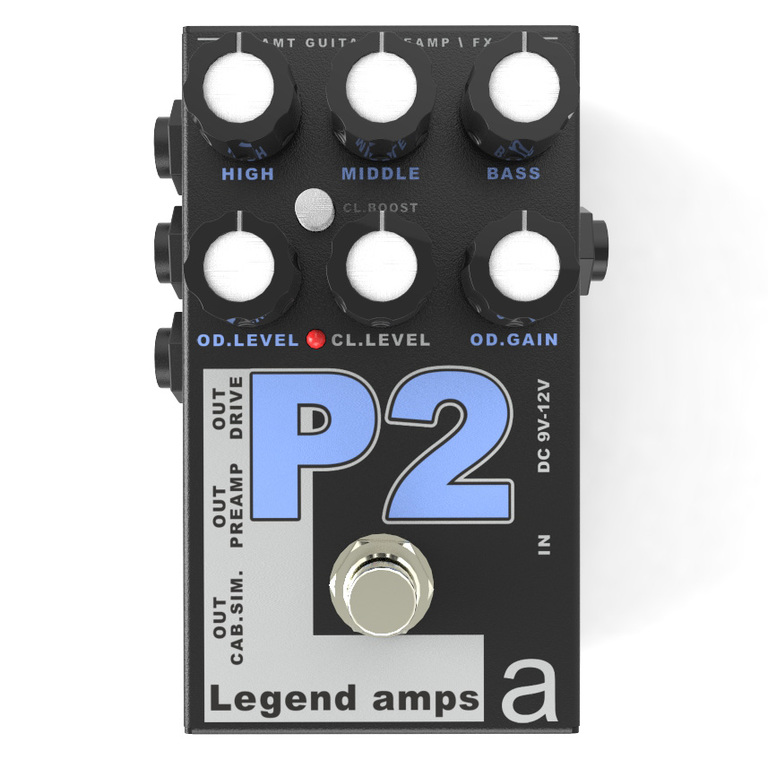 Фото Гитарный предусилитель AMT Electronics P-2 Legend Amps 2