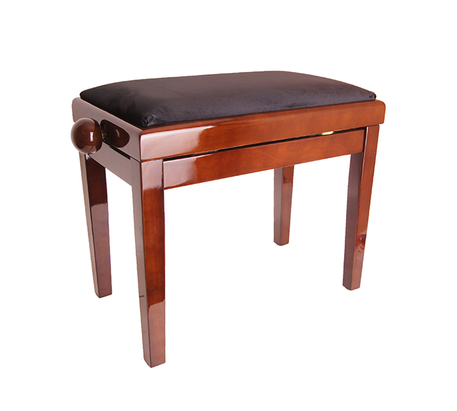 Фото HY-PJ018B-DW Банкетка, темный орех/черный, Rin