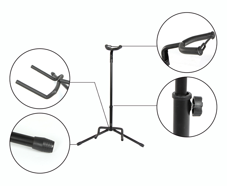 Фото Напольная гитарная стойка Foix J-31B, складная