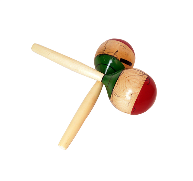 Фото Деревянные маракасы с пальмами Fleet FLT-MA1750-2