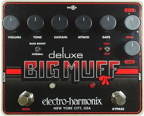 Фото Electro-Harmonix Deluxe Big Muff Pi  гитарная педаль Distortion