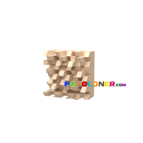 Фото Деревянная акустическая панель — 2D