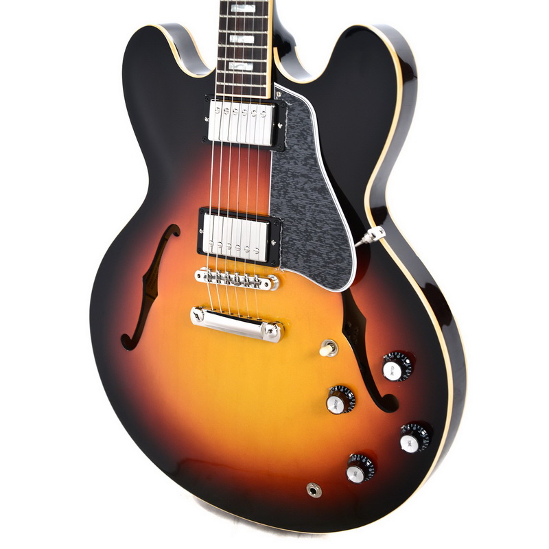 Фото GIBSON 2018 MEMPHIS ES-335 FIGURED ANTIQUE SUNSET BURST