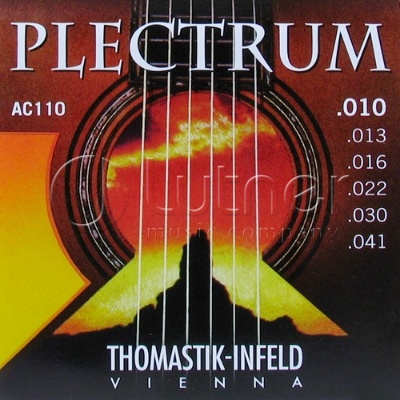 Фото Комплект струн Thomastik AC110 Plectrum для акустической гитары