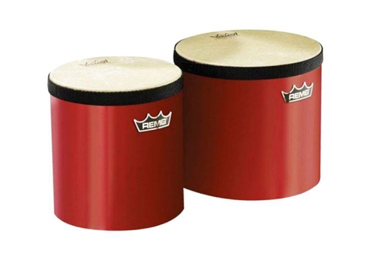 Фото Remo BG-5300-52  бонго, диаметр 6"/ 7", цвет: глубокий красный (Deep Red)