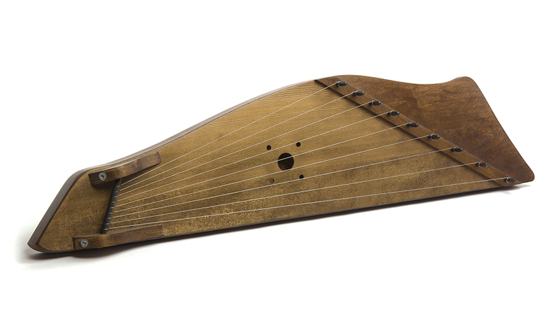 Фото Гусли Гамаюн цвет дуб Мир гуслей MG-G9OA