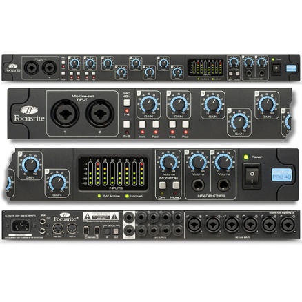 Фото Звуковая карта FOCUSRITE Saffire PRO 40 i/o Firewire