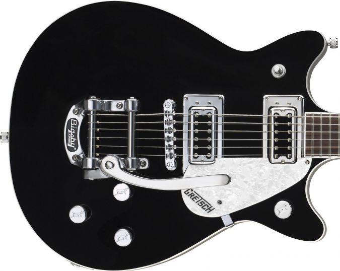 Фото Gretsch G5445T Double Jet™ with Bigsby®, Rosewood Fingerboard, Black