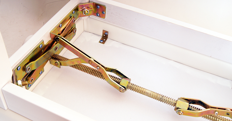 Фото HY-PJ006-GLOSS-WHITE Банкетка, белая, искусственная кожа, Rin