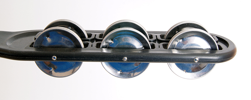 Фото Бубенцы плоские на пластиковой черной ручке, 6 пар Fleet FLT-G16-2B