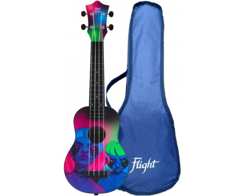 Фото Укулеле сопрано FLIGHT TUS ALYONA SHVETZ TOXIC / Алена Швец Токсик