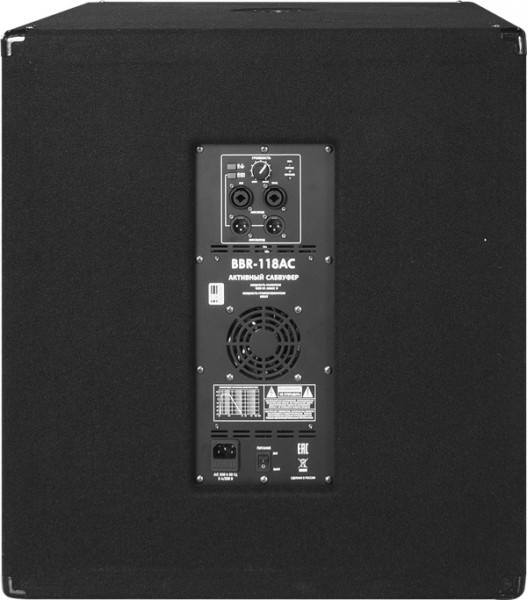 Фото Активный сабвуфер EUROSOUND BBR-118AC