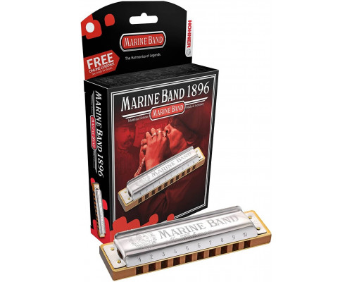 Фото HOHNER Marine Band 1896/20 G - Губная гармоника диатоническая Хонер