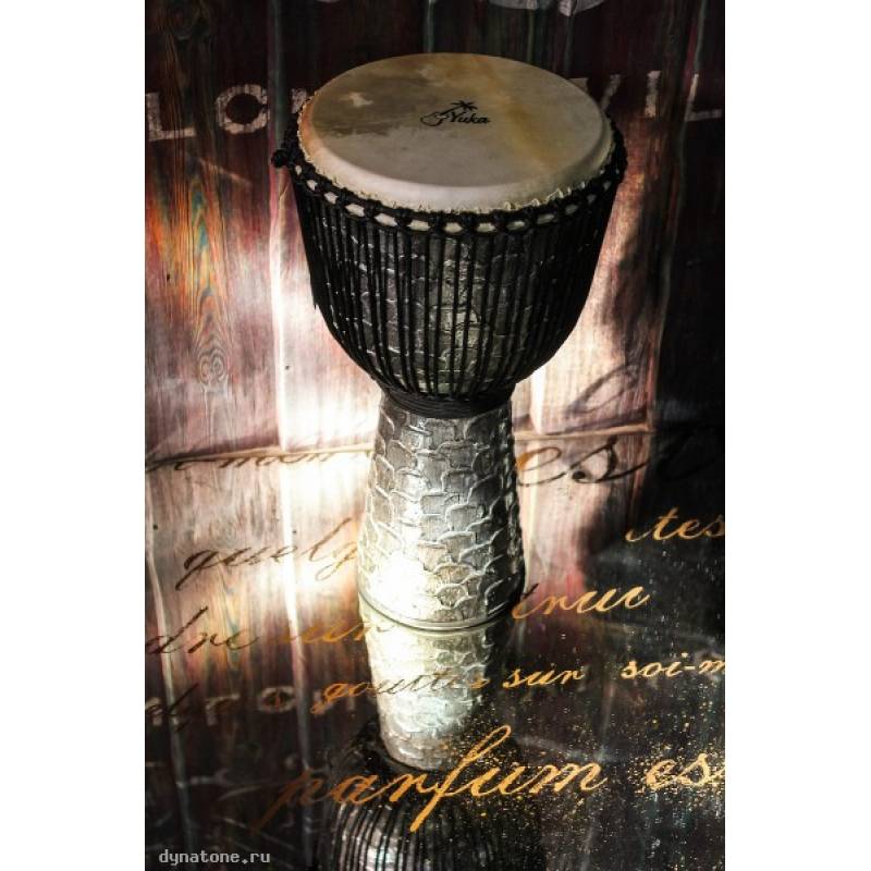 Фото YUKA DJWPRO012-24 Dragon - Джембе с верёвочной настройкой Юка
