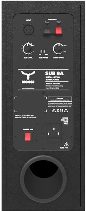Фото Активный сабвуфер MOOSE SUB8A   
