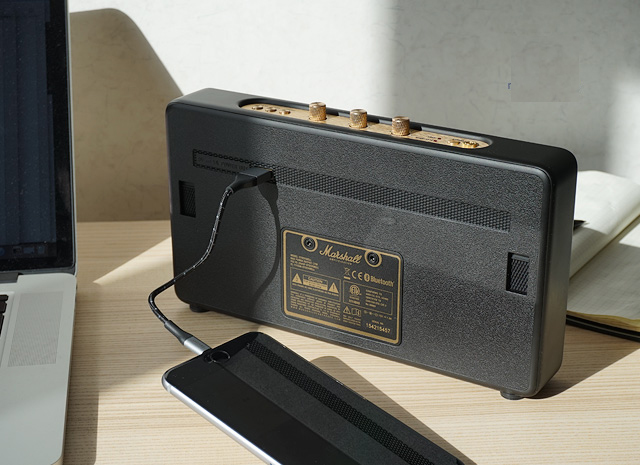 Фото Портативная акустическая система Marshall Stockwell Black