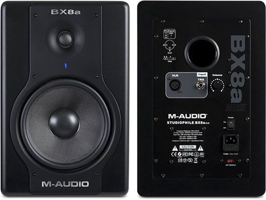 Фото M-Audio Studiophile SP-BX8a Deluxe пара активных студийных мониторов