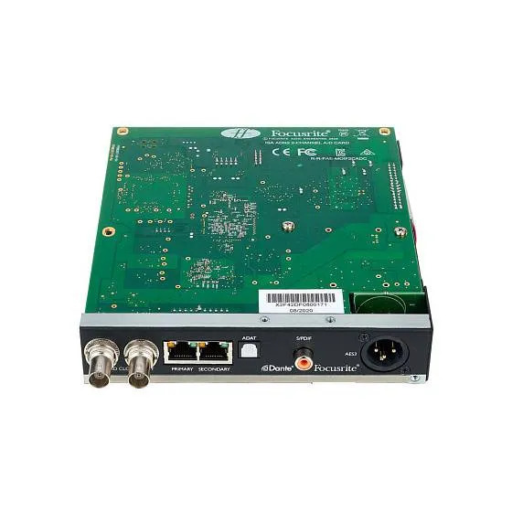 Фото Микрофонный предусилитель Focusrite Pro ISA ADN2