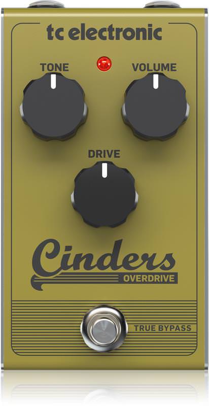 Фото Педаль для электрогитары TC ELECTRONIC CINDERS OVERDRIVE
