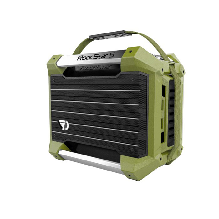 Фото Портативная акустическая система DREAMWAVE Rockstar S green