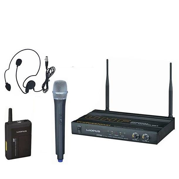 Фото Радиосистема с головным и ручным микрофоном OPUS UHF 922HQ