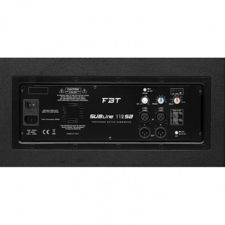 Фото Активный сабвуфер FBT SUBLINE 112SA