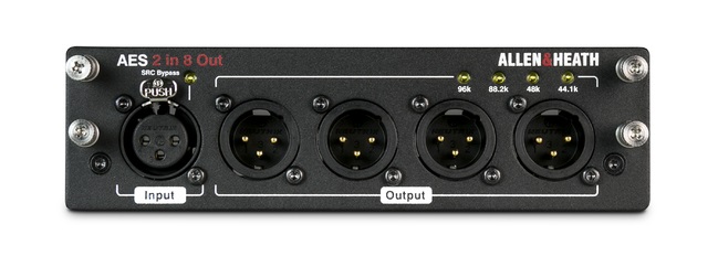 Фото Звуковая карта ALLEN&HEATH DLIVE-M-DL-AES2I8O-A