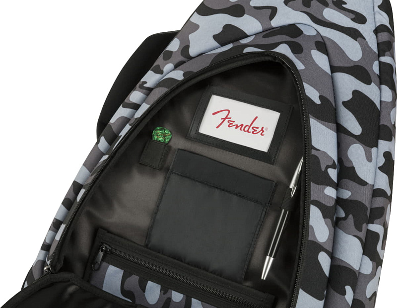Фото FENDER FE920 Electric Guitar Gig Bag Winter Camo