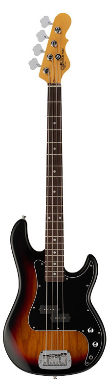 Фото G&L Tribute LB-100 3-Tone Sunburst Jatoba