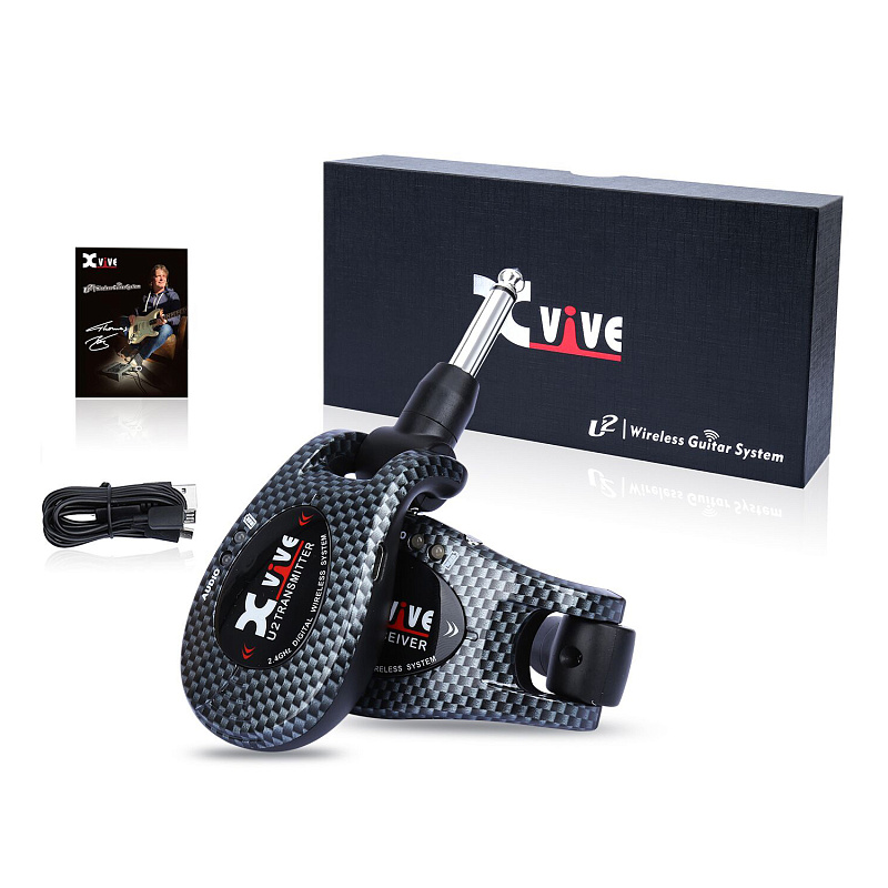 Фото XVIVE U2 Guitar wireless system carbon