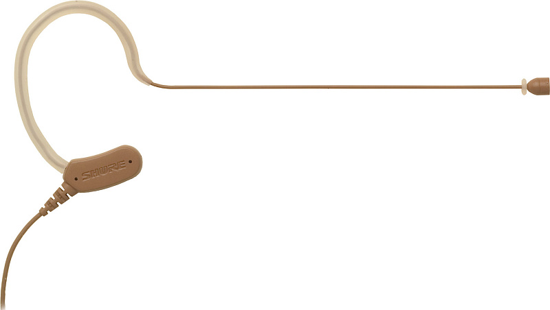 Фото SHURE MX153C/O-TQG всенаправленный миниатюрный конденсаторный головной микрофон, цвет - медь