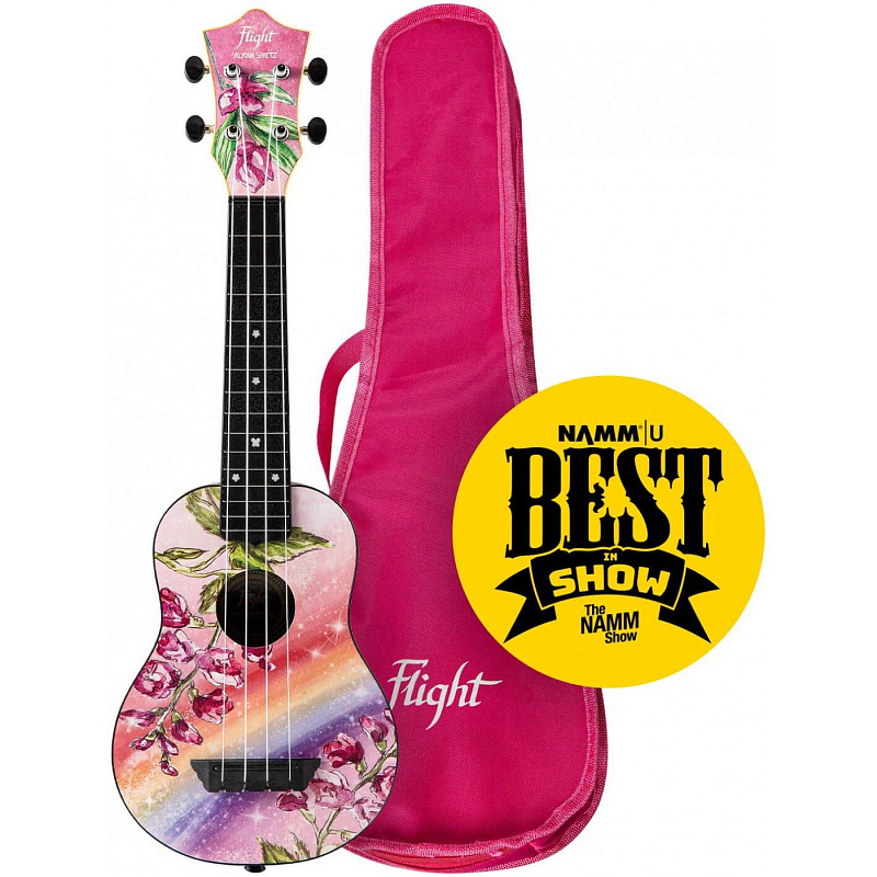Фото Укулеле сопрано FLIGHT TUS ALYONA SHVETZ / Алена Швец