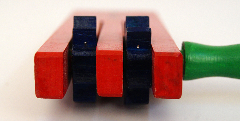 Фото Трещотка-вертушка деревянная с двумя язычками Fleet FLT-G20-2