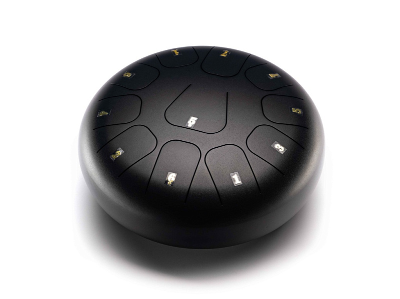 Фото FTD-1211C-BK Глюкофон, 30см, До мажор, черный, Foix