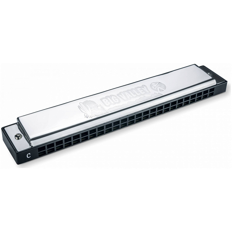 Фото HOHNER Big Valley 2550/48 C - Губная гармоника тремоло Хонер