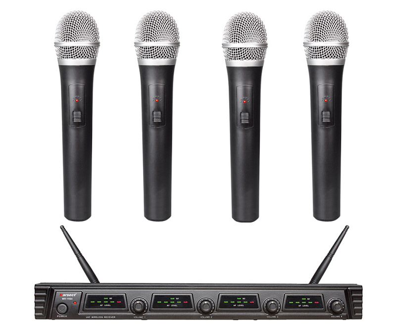 Фото Радиосистема с 4 микрофонами Karsect WR-15&4 / HT15