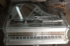 Дизайнерский прозрачный рояль Middleford GP-168A