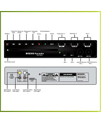 Караоке-плеер REXUS RK-2024